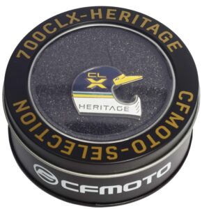 Badge dorée X - Badge helmet