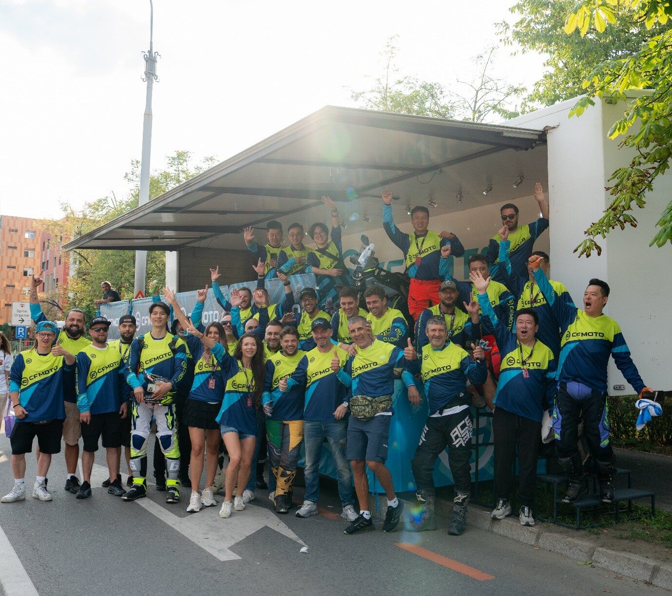 cfmoto team romaniacs