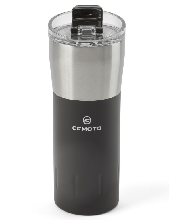 Zwarte koffiebeker 500 ml