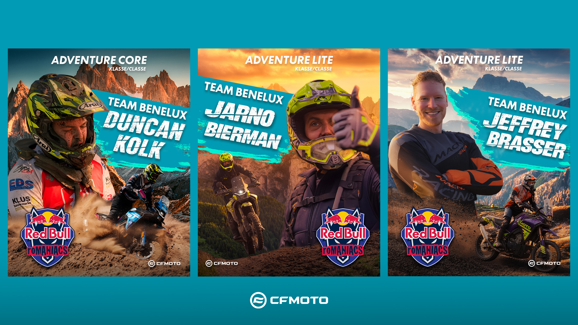 CFMOTO Red Bull Romaniacs Team Benelux