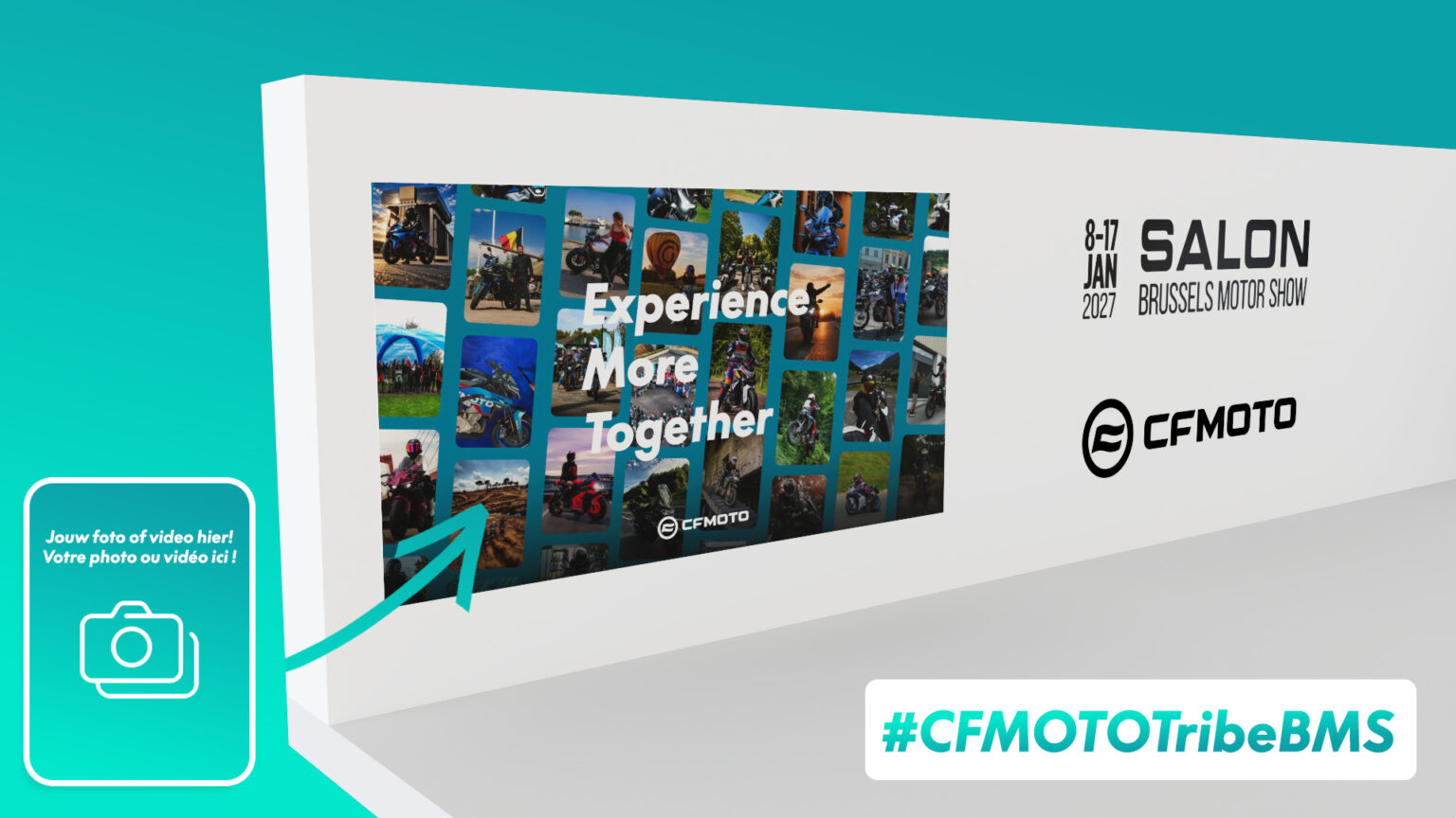 cfmoto brussels motor show Tribe